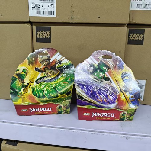 LEGO乐高积木幻影忍者71849妮雅71850劳埃德怪兽旋转机陀螺玩具