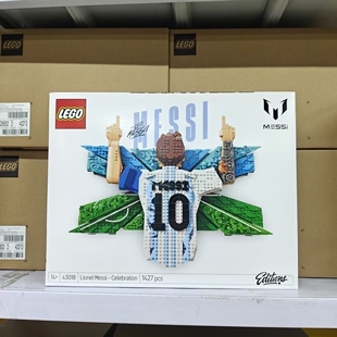 LEGO 乐高梅西的庆祝时刻43018世界杯足球拼搭积木礼物生日摆件