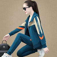 Джинсовый осенний комплект с капюшоном, куртка, штаны, 3 предмета, короткий рукав