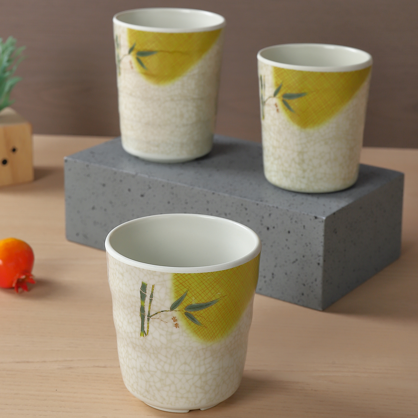 创意中式仿瓷茶杯口杯酒杯饮料杯