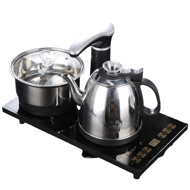 智速电茶炉防烫全自动上水电热烧水壶底部上水家用煮茶壶