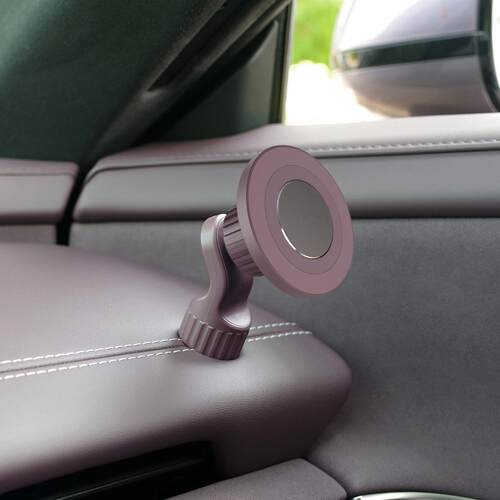 适用小米汽车SU7车载手机支架熊猫骑士卡丁磁吸支持苹果magsafe