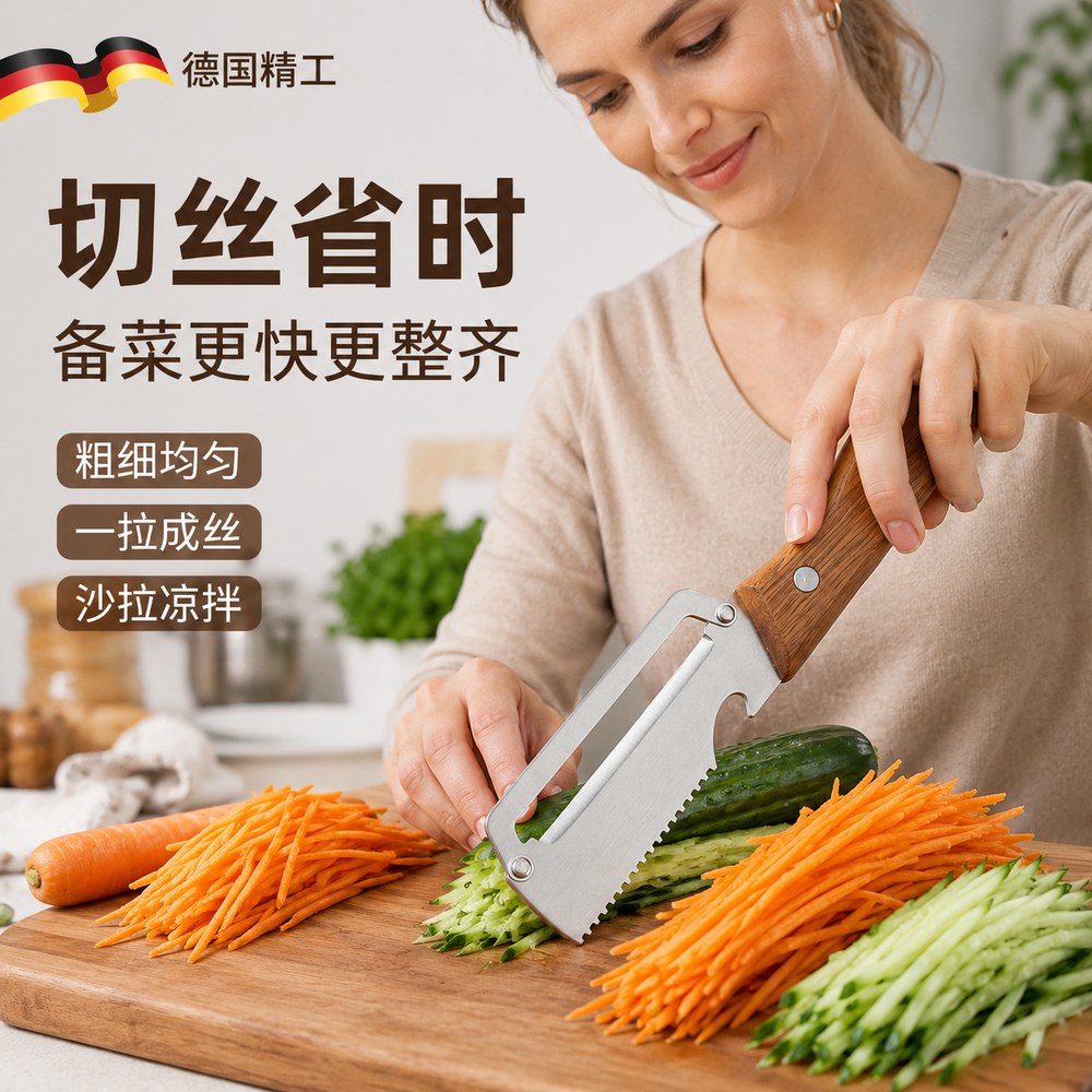 日本多功能切葱器菠萝刀