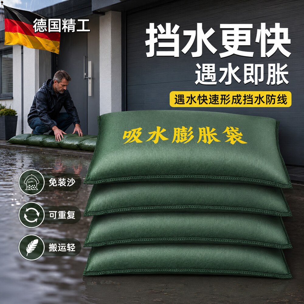 防洪防汛吸水膨胀袋抗洪