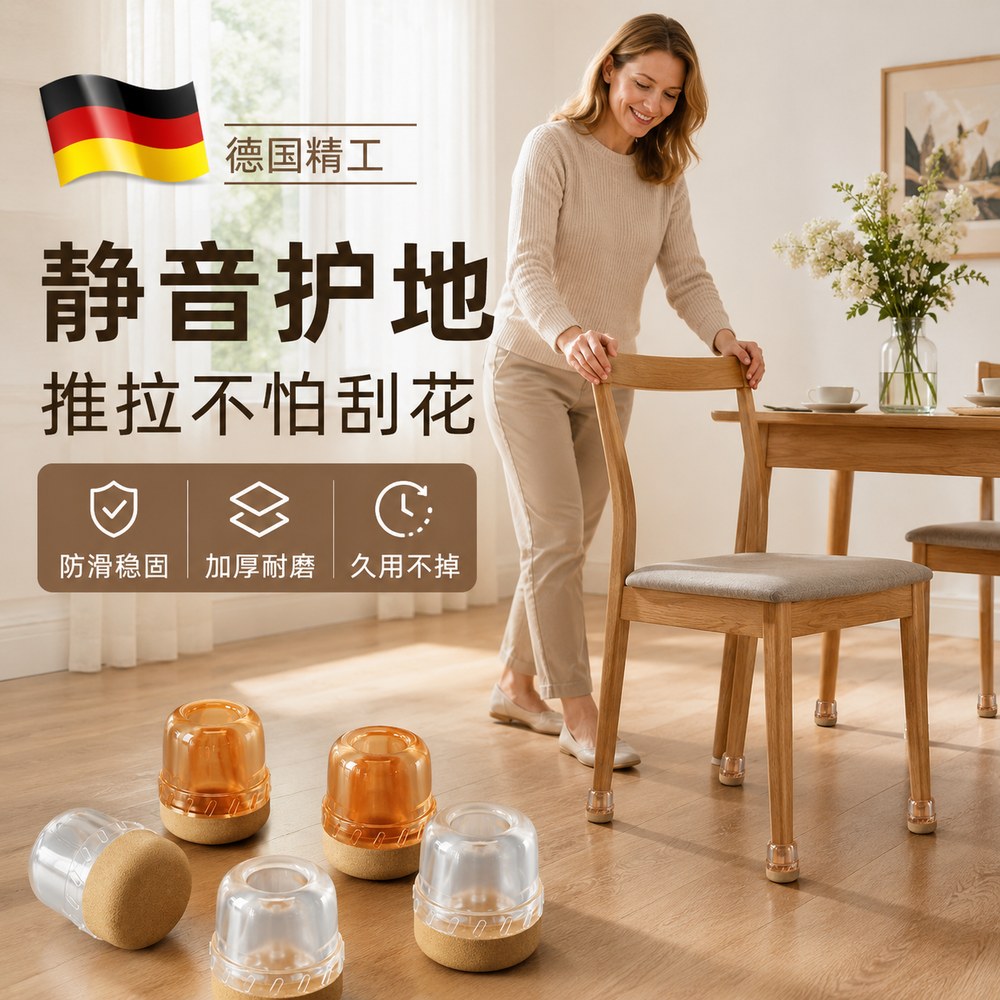 桌椅静音脚垫保护腿套通