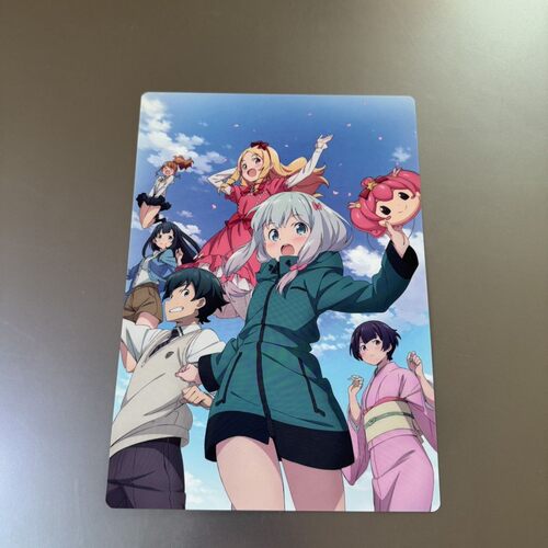 日版正版埃罗芒阿老师和泉纱雾垫板塑料卡片动漫周边二次元美少女