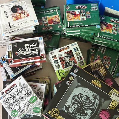 海贼王 onepiece 草帽团路飞艾斯萨博索隆山治一番赏周边装饰盘