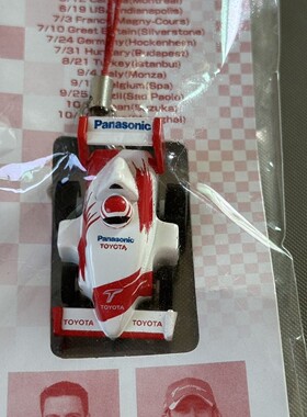 正版丰田F1车队2005赛季TF105赛车挂件汽车模型车模周边
