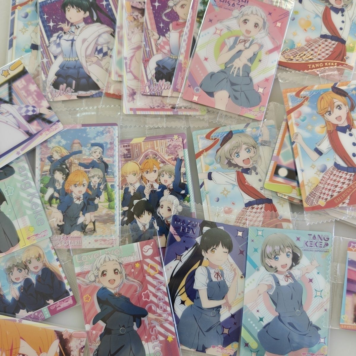 日版 LoveLive superstar Liella 食玩卡