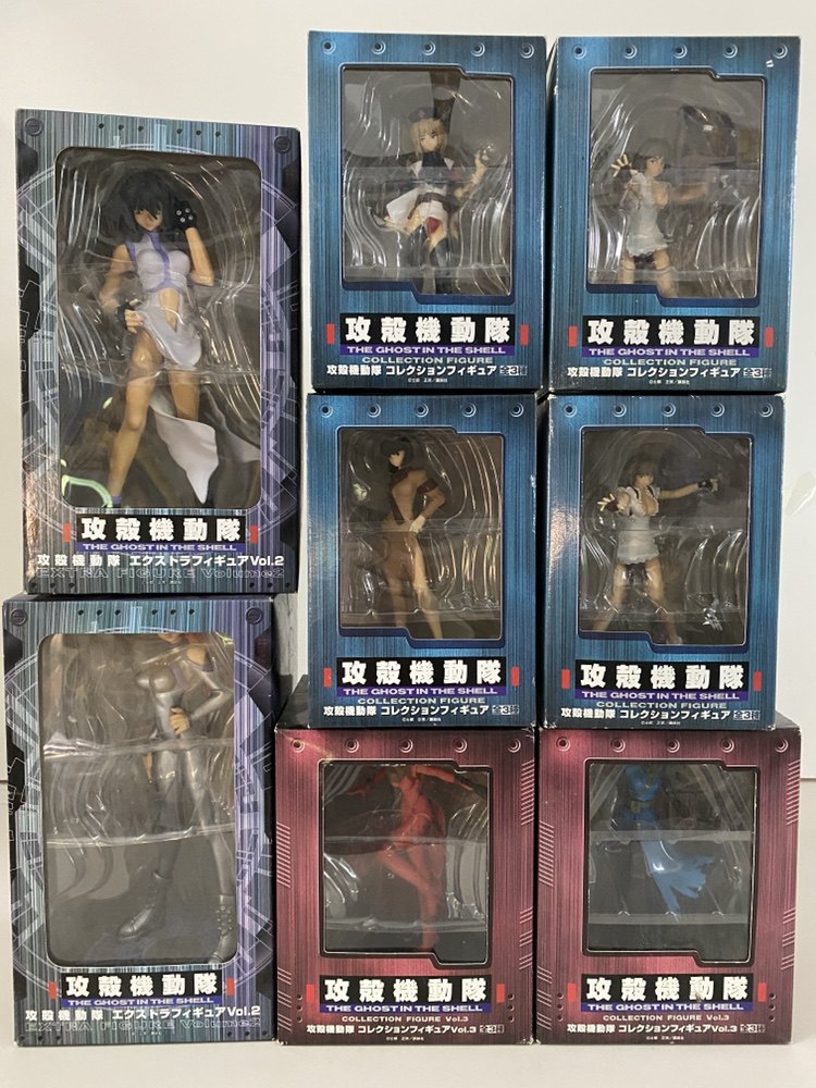 攻壳机动队 草薙素子 少佐 动漫手办景品 稀少现货日版正品