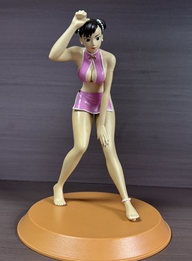 正版官谷街头霸王春丽树脂手办涂装模型雕像美少女摆件二次元周边