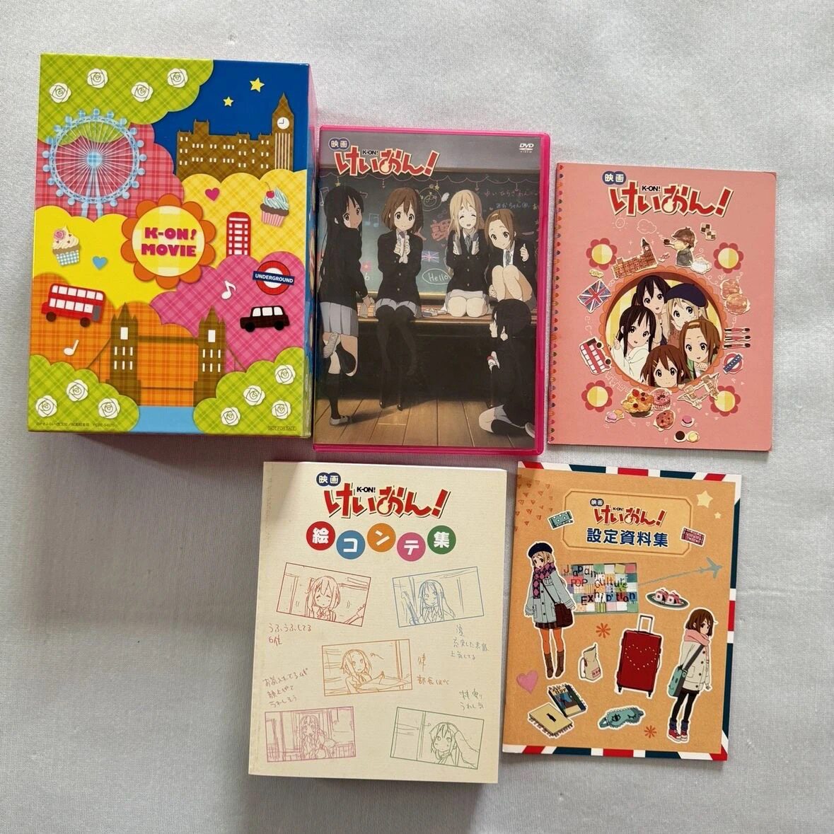 日版正版轻音少女kon蓝光BD影像碟片平泽唯动漫周边