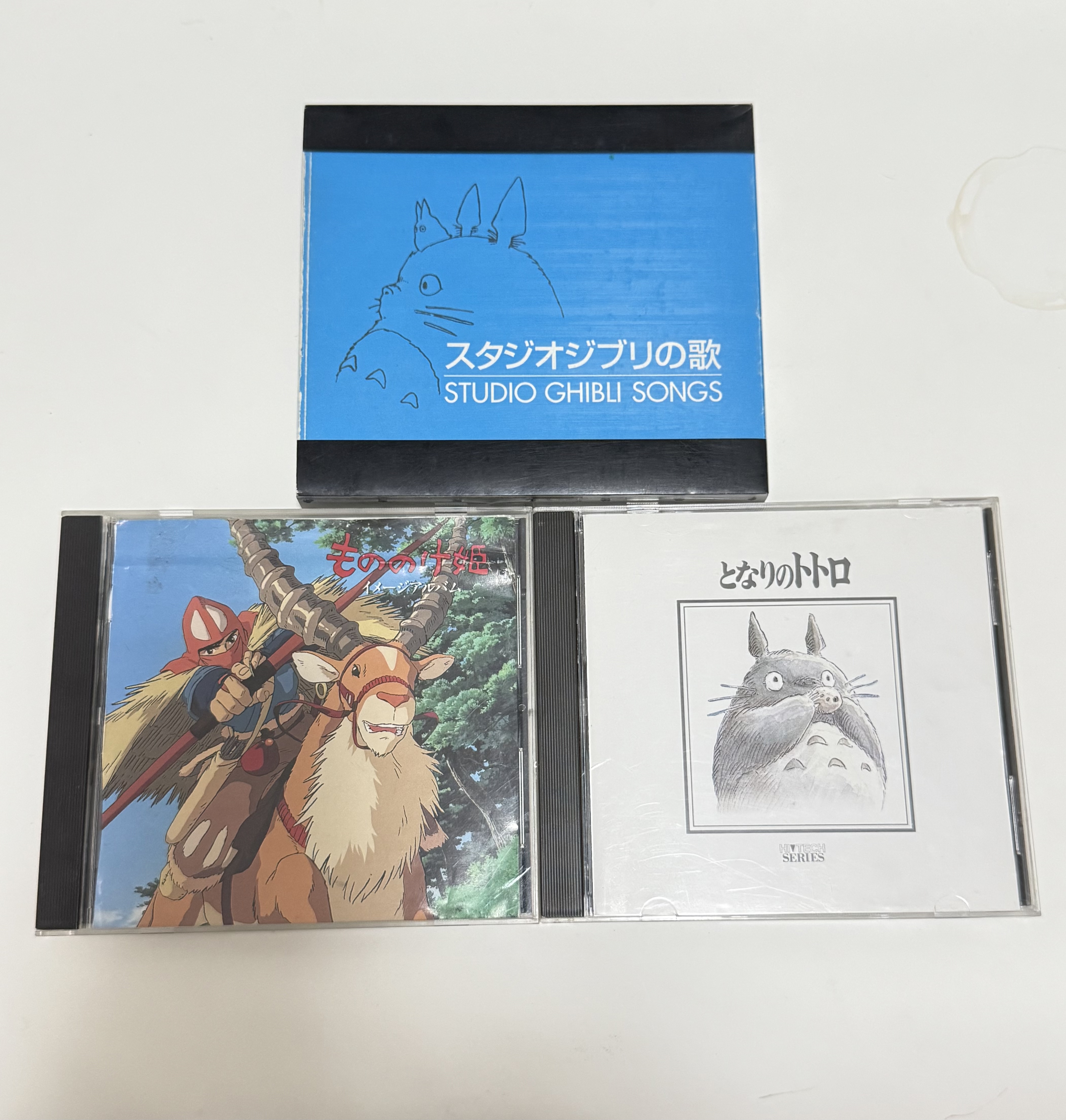 正版碟片宫崎骏吉卜力动画主题曲幽灵公主天空之城龙猫千与千寻