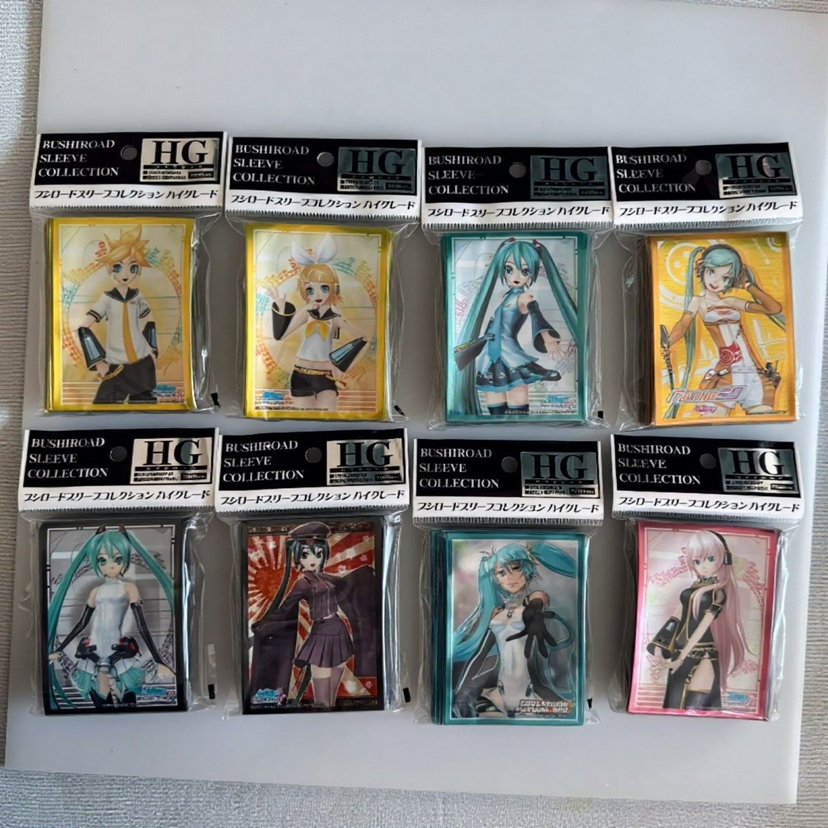 日版正版初音未来卡套卡膜miku镜音巡音卡片保护套动漫周边二次元