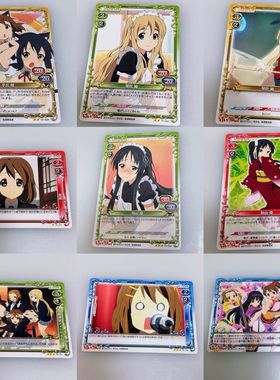 日版轻音少女小卡官卡正版卡片收藏卡平泽唯琴吹紬动漫周边J2