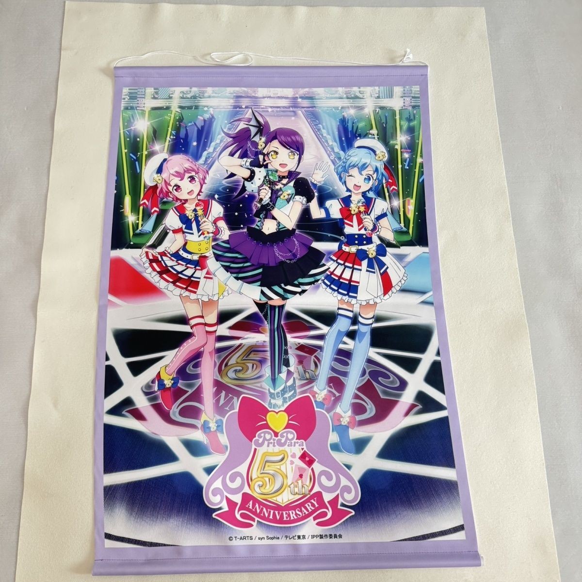 正版官谷PriPara美妙天堂5周年纪念挂画桃乐丝诗音蕾欧娜周边