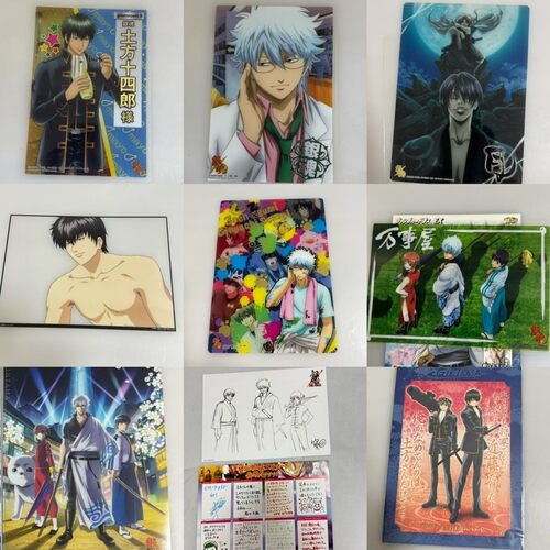 正版官谷银魂透卡垫板卡片原画海报银时神乐土方十四郎动漫周边
