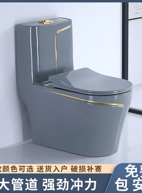 正品中国风旗袍陶瓷大口径马桶