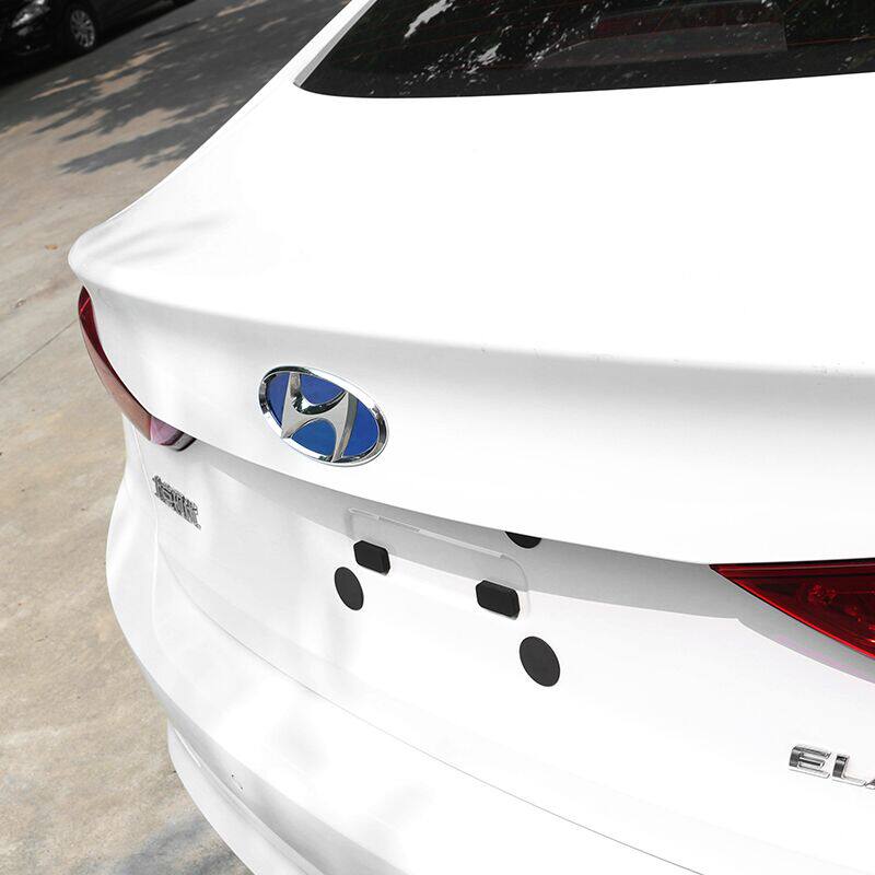 现代全新途胜名图朗动领动IX35索纳塔9尾标改装专用车标装饰贴