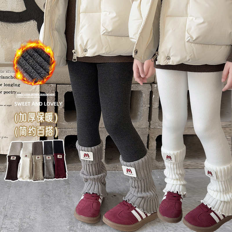 女童九分打底裤冬季加绒加厚假两件袜套连裤袜儿童韩系保暖小腿套,童装/婴儿装/亲子装,儿童袜子(0-16岁),淘宝优惠券,粉丝福利购,淘宝优惠卷