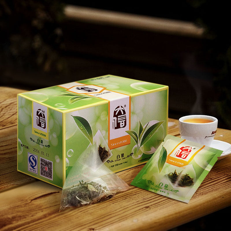 大信三角茶包 白牡丹福鼎白茶 玉米纤维包 原叶品质 毫香蜜韵