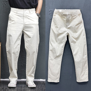 男款 夏季 百搭运动裤 复古工装 子男士 裤 宽松直筒休闲长裤 美式 新款