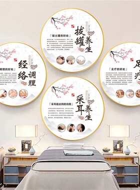 美容房间简约现代新款美容院画