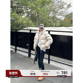 短款 YANGLE_2025冬季 新款 羽绒服女连帽泡芙超好看高级感保暖外套