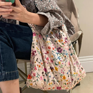 英国liberty同款 碎花包童话森林单肩包斜跨包可爱百搭高级感布包