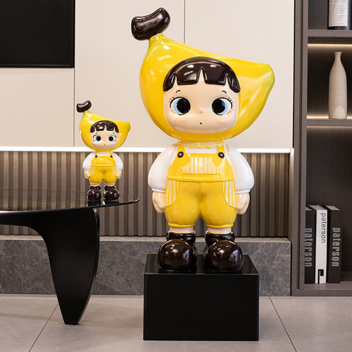 客厅大型落地摆件家居电视柜沙发旁卡通存钱罐装饰品乔迁新居礼物