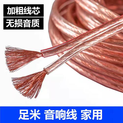 专业音响线材汽车环绕喇叭音频线