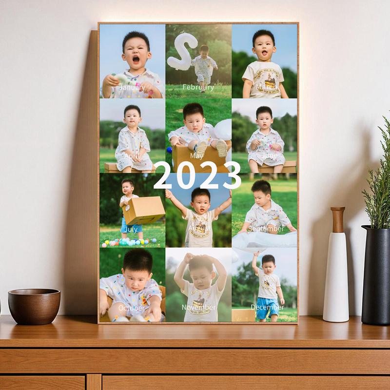相框周岁纪念多宫格照片墙