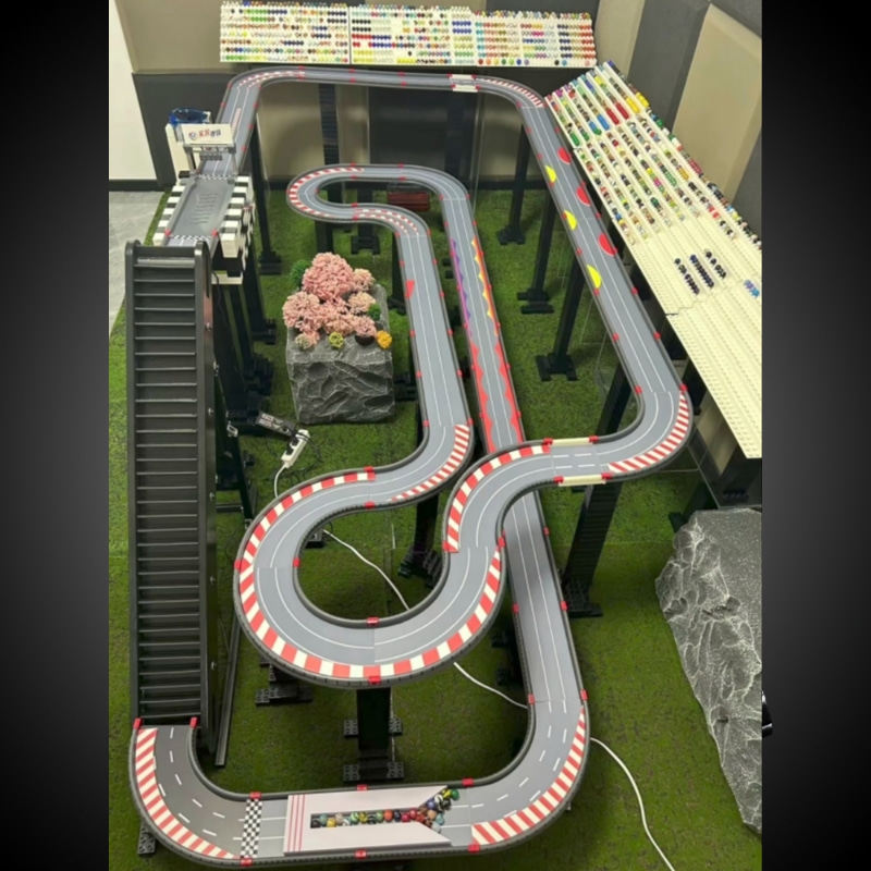 国际弹珠赛道大型狂飙滚珠赛道拉力SSS急速索道弹射迷宫赛车游戏