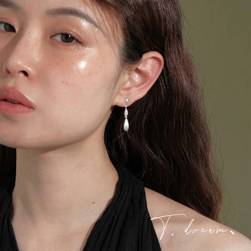 Nicedream法式水滴流苏耳环
