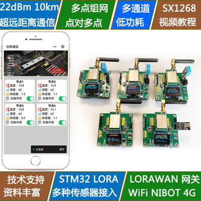 STM32LoRa开发板LORAWAN模块