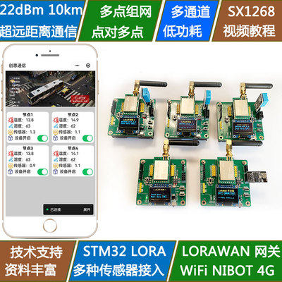 STM32LoRa开发板LORAWAN模块