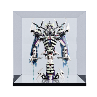 亚克力展示盒 适用乐高三打白骨精夜光机甲80028悟空小侠防尘罩子