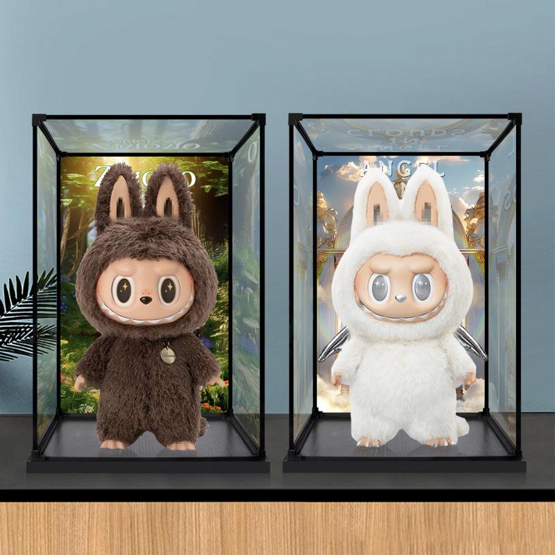 卓诗吻适用搪胶公仔亚克力展示盒