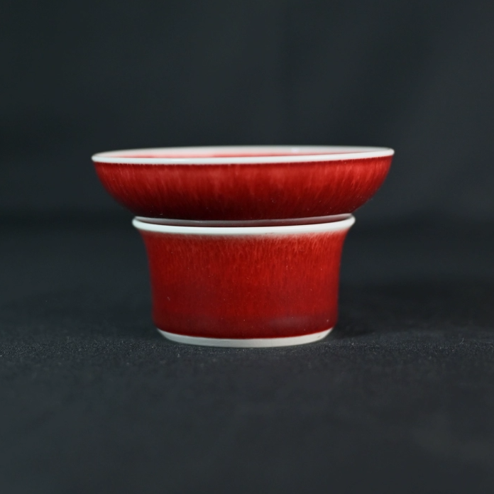 景德镇陶瓷朗红茶漏陶瓷茶水分离过滤网高档过滤器家用百搭茶隔茶