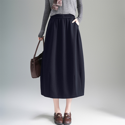 2025年秋季新款高腰遮胯显瘦裙