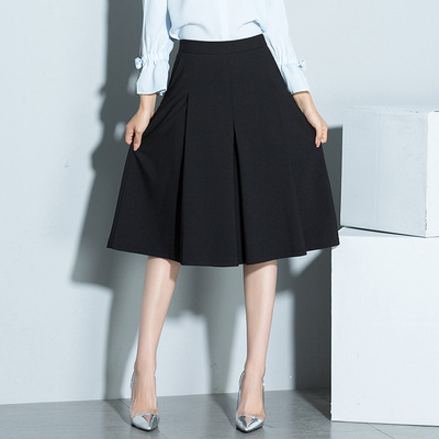 显瘦宽松遮胯休闲百搭口袋阔腿裤