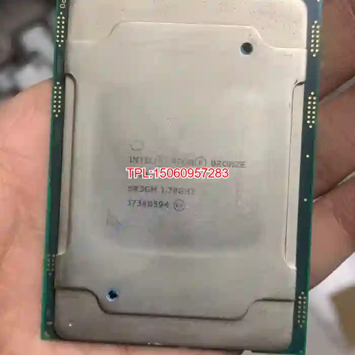 【议价】英特尔至强 3104CPU 实物图 拆机时不小心碰了