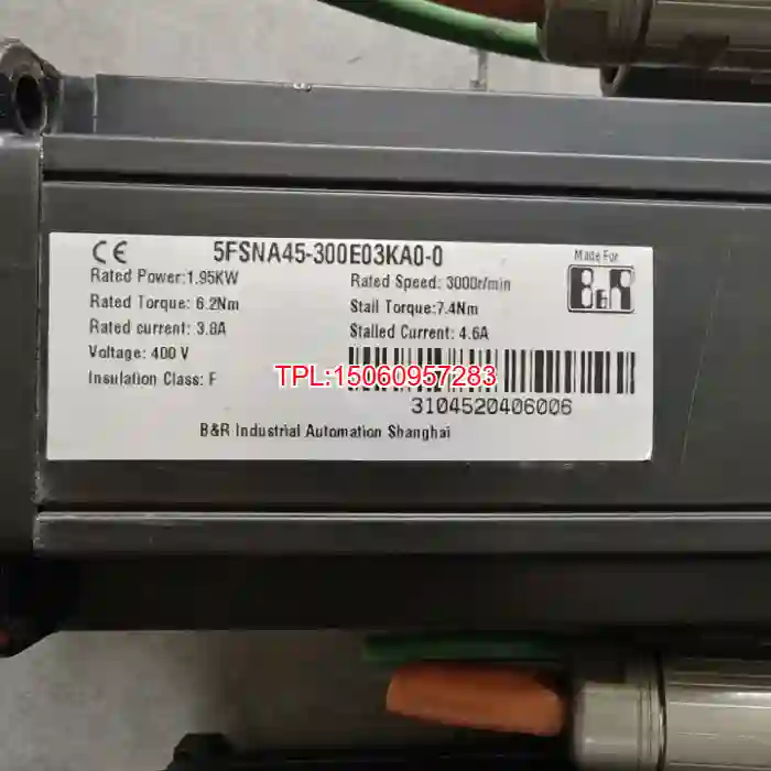 【议价】倍加莱伺服电机 型号5FSNA45-300E03KA