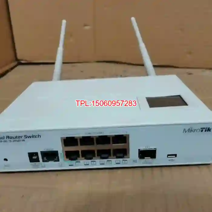 【议价】MikroTik路由器  CRS109-8G-1S-