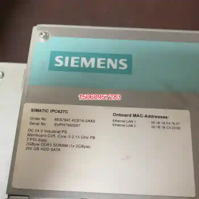 【议价】6es7647-6ce16-0ax0 工控机 成色很
