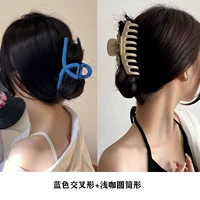 Синий крест -форма+легкий кофейный цилиндр