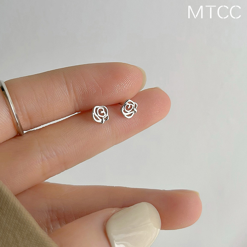 棉条虫铜日韩女简约耳钉