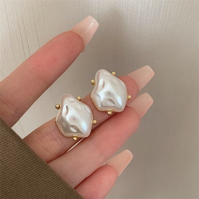 棉条虫巴洛克女不规则巴洛克耳环