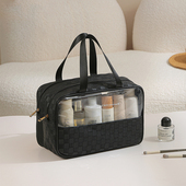 干湿分离洗漱包男大容量防水收纳女2025新款 便携式 外出旅行洗浴兜