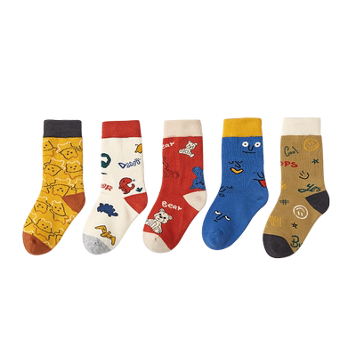 「画室合作」无骨春秋儿童袜子